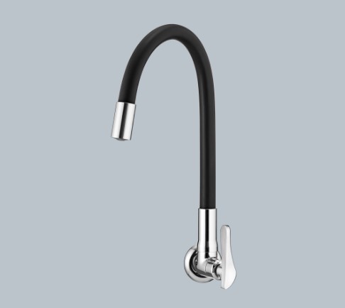 TORNEIRA LORENZETTI 1178 B-27 PIA FLEX BLACK PAREDE