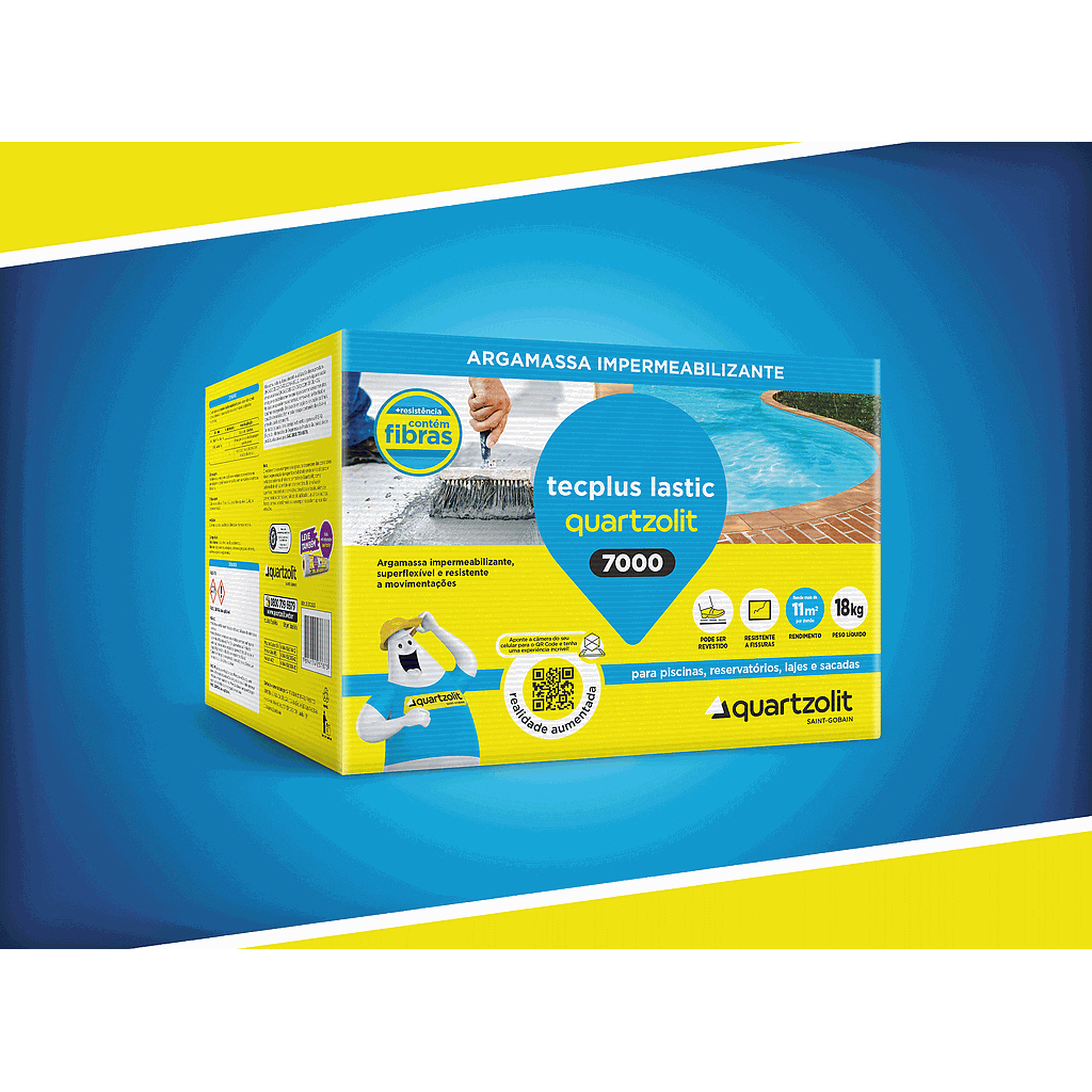 QUARTZOLIT IMPERM. TECPLUS LASTIC 7000 (FLEXIVEL) 18KG
