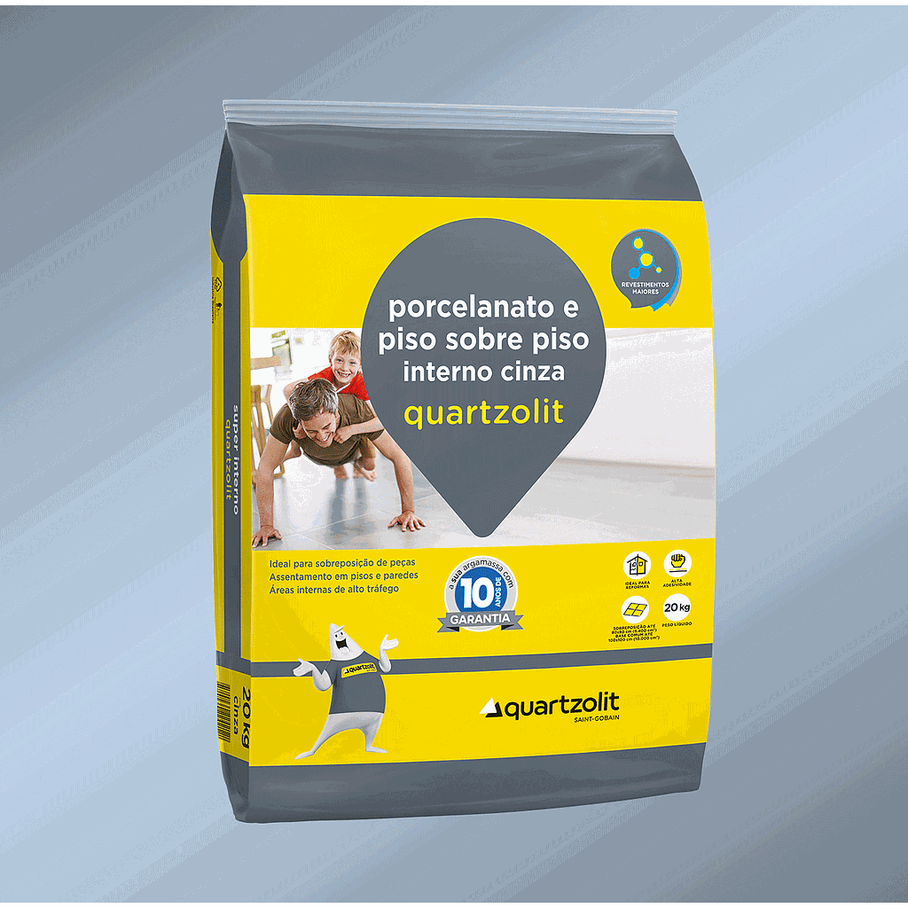 ARGAM QUARTZOLIT WEBER PORCEL/P/S/PISO INT. CZ 20 KG