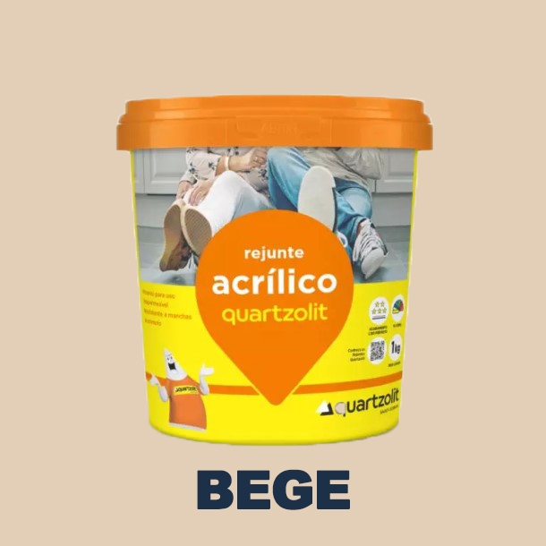 REJUNTE QUARTZOLIT (ACRILICO) BEGE 1,0 KG.