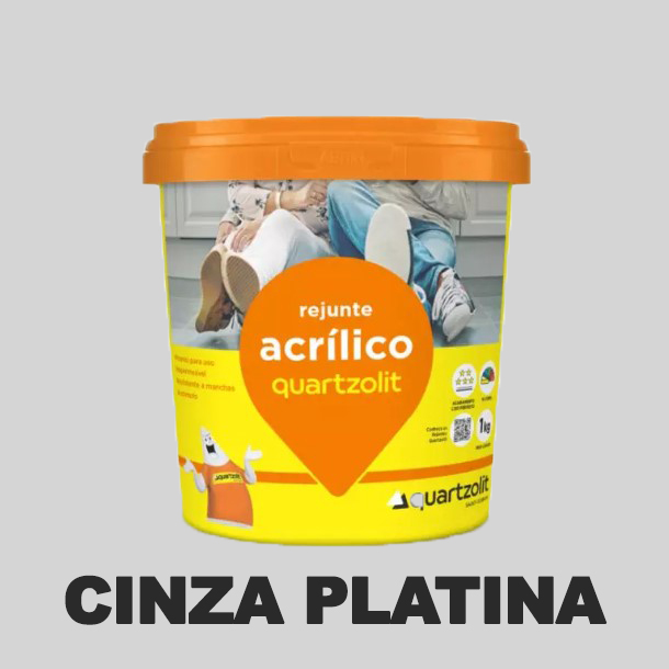REJUNTE QUARTZOLIT (ACRILICO) CZ PLATINA 1,0 KG.