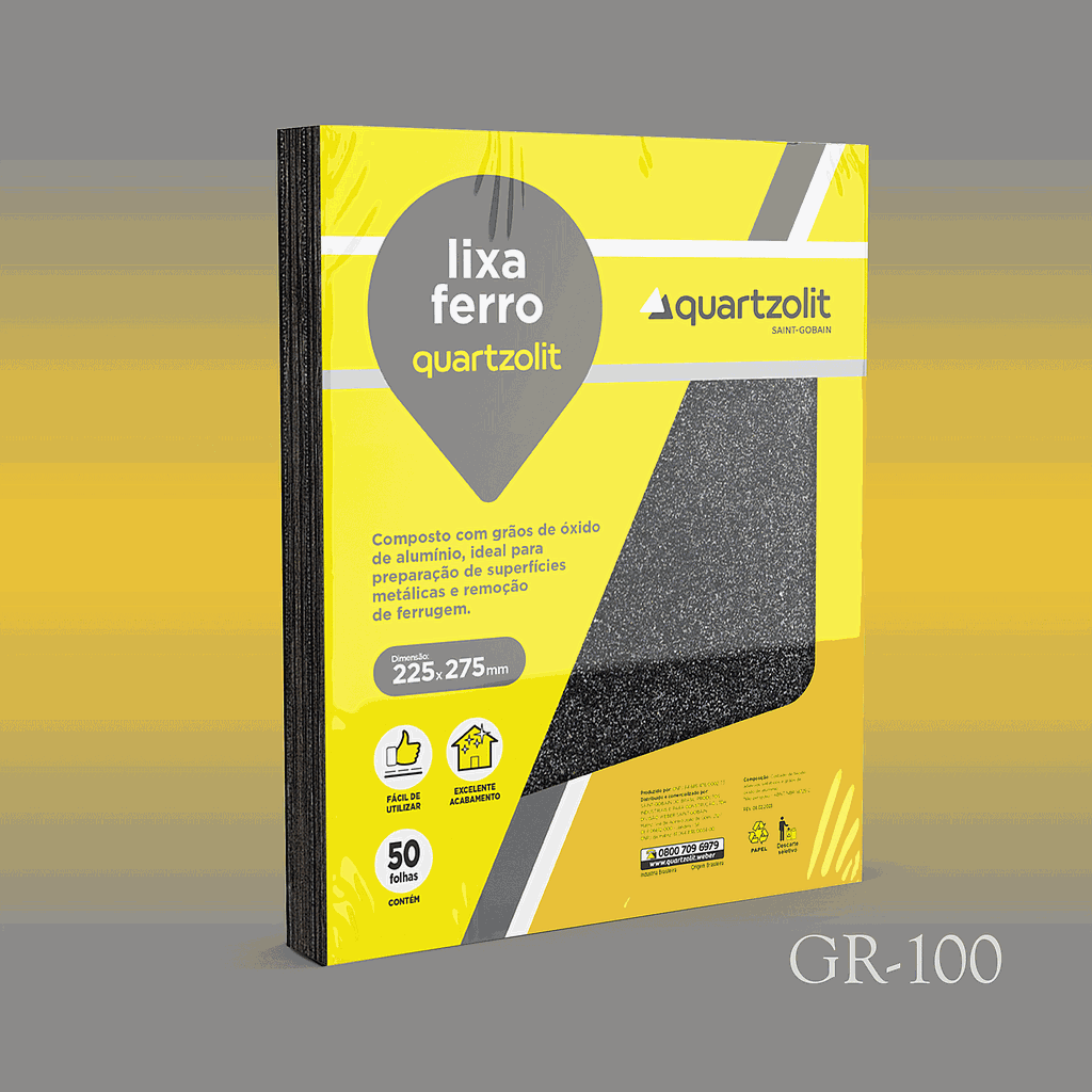 LIXA FERRO QUARTZOLIT GR-100