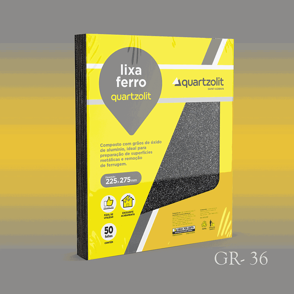 LIXA FERRO QUARTZOLIT GR 36