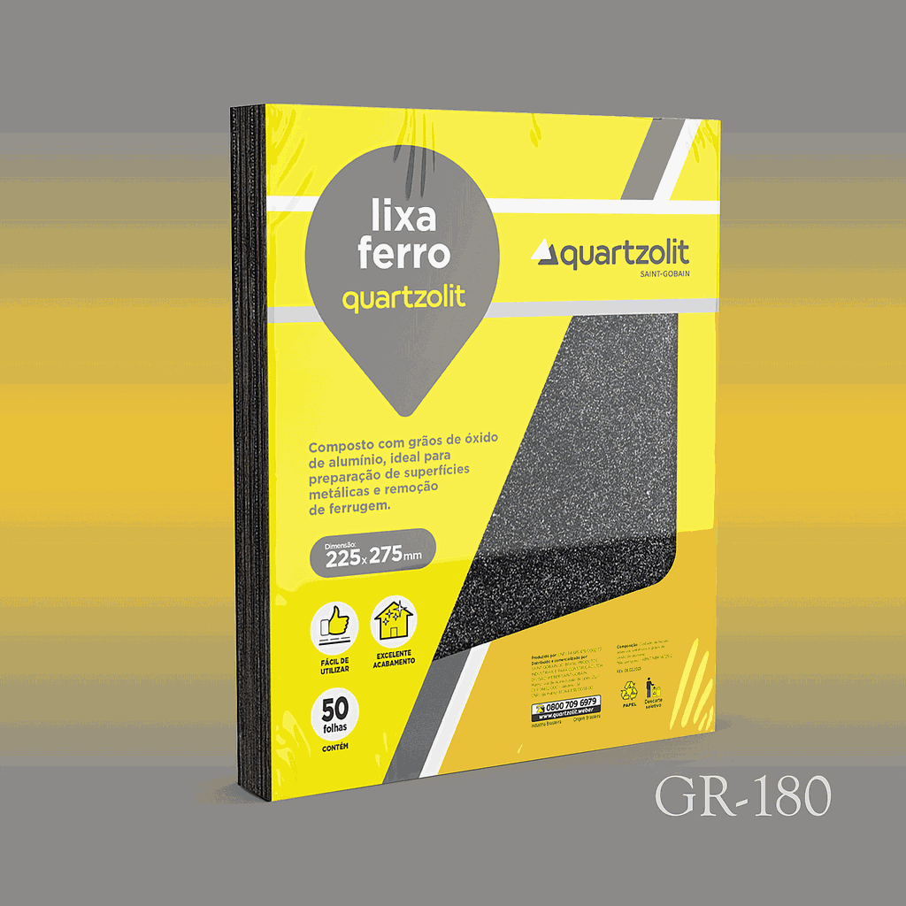 LIXA FERRO QUARTZOLIT GR-180
