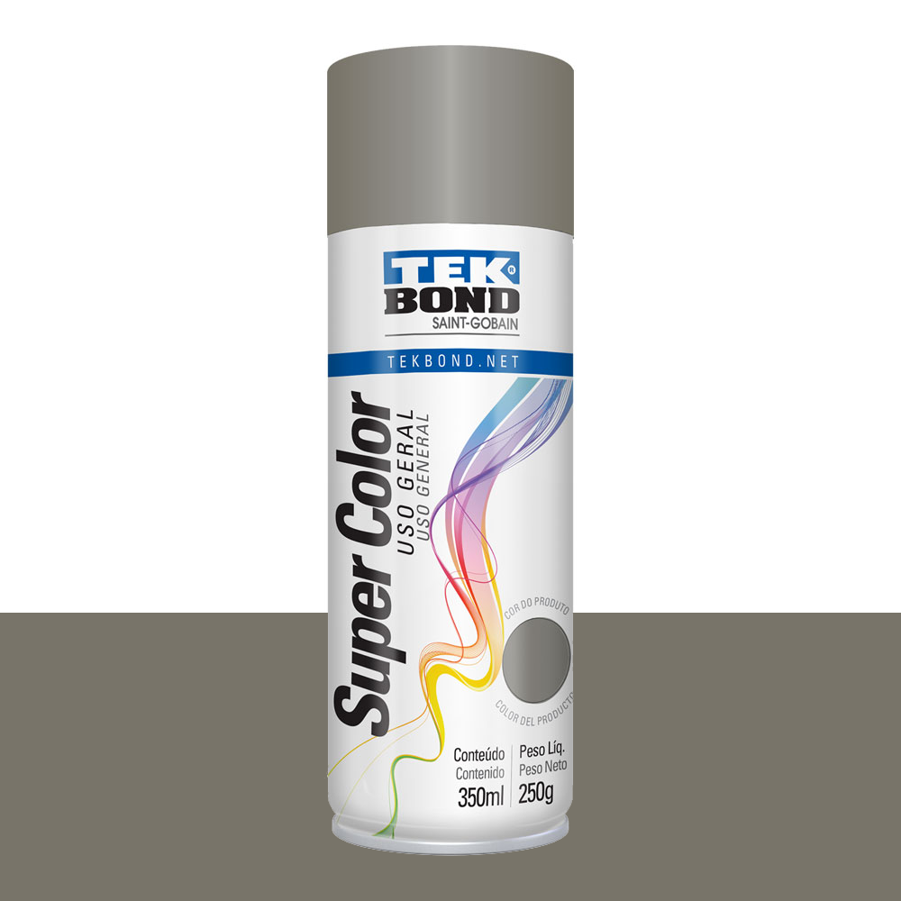 TINTA SPRAY TEK BOND ALUMINIO 350ML/250GR