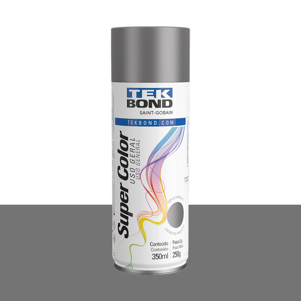 TINTA SPRAY TEK BOND GRAFITE 350ML/250GR