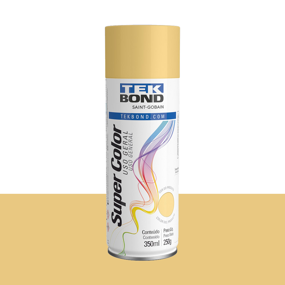 TINTA SPRAY TEK BOND BEGE 350ML/250GR