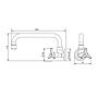 TORNEIRA LORENZETTI 1164 C-30 PIA B. MOVEL (U) PAREDE LORENWAY