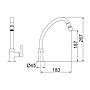 TORNEIRA LORENZETTI 1167 C-31 PIA B. MOVEL MESA LORENFIT SLIM