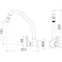 TORNEIRA LORENZETTI 1168 C-29 PIA B. MOVEL PAREDE LOREN ONE