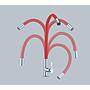 TORNEIRA LORENZETTI 1177 R-27 PIA FLEX RED MESA