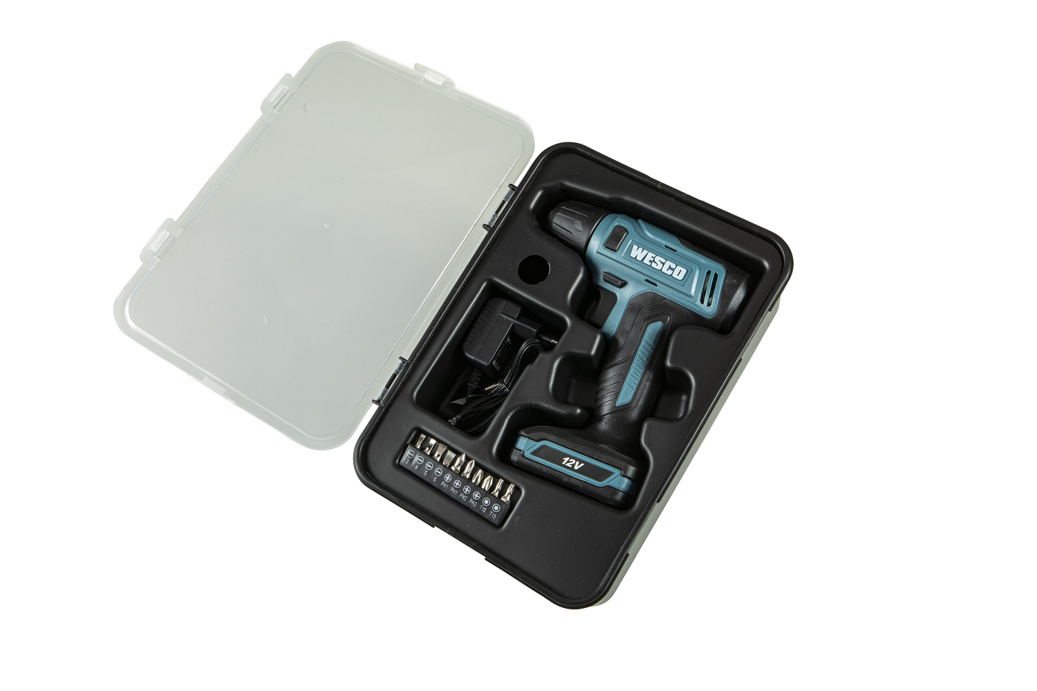 WESCO FURAD/PARAFUSADEIRA WS2555K BATERIA 12V