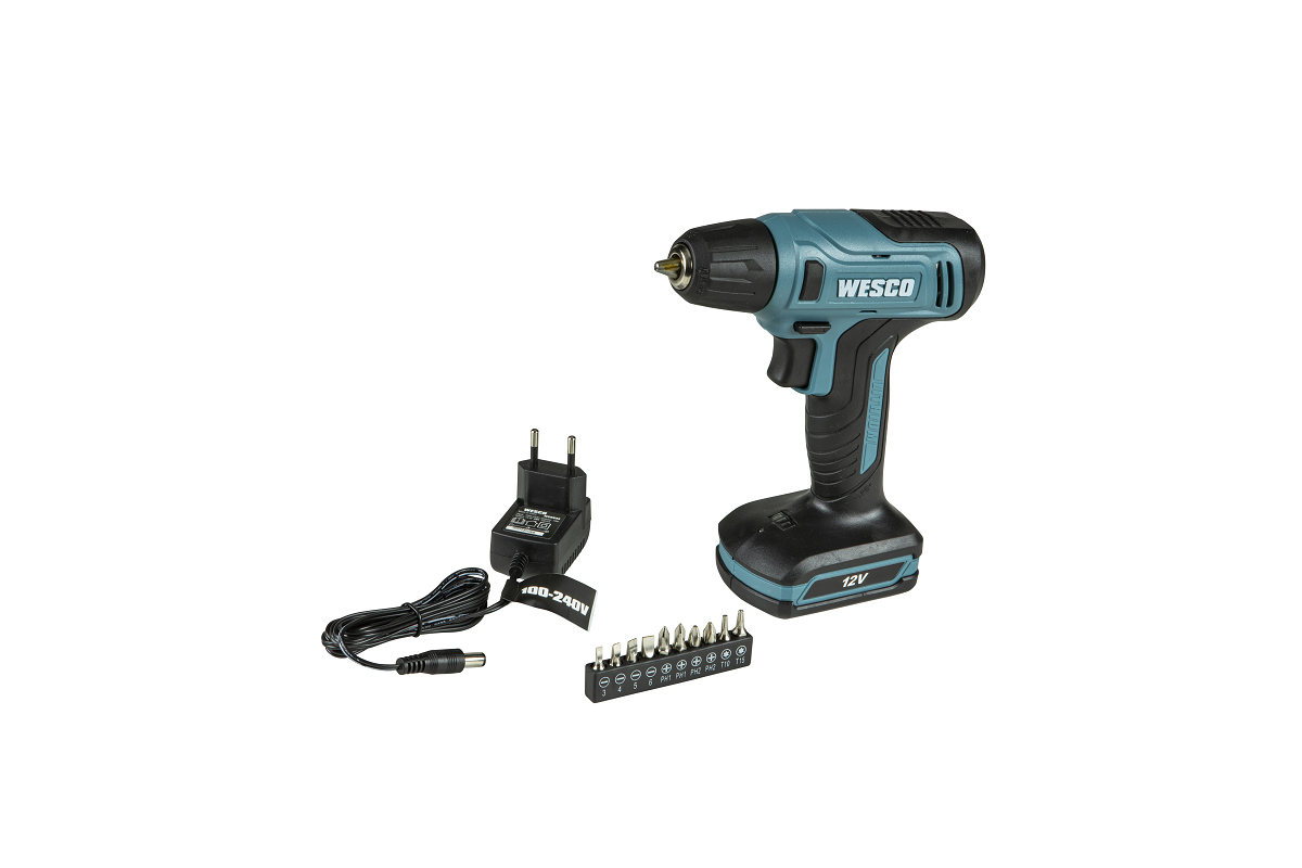 WESCO FURAD/PARAFUSADEIRA WS2555K BATERIA 12V