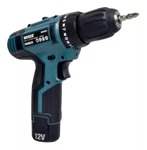 WESCO FURAD/PARAFUSADEIRA WS2531 BATERIA 12V