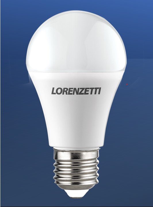 LAMPADA DE LED LORENZETTI A60 9W 806 LUMENS
