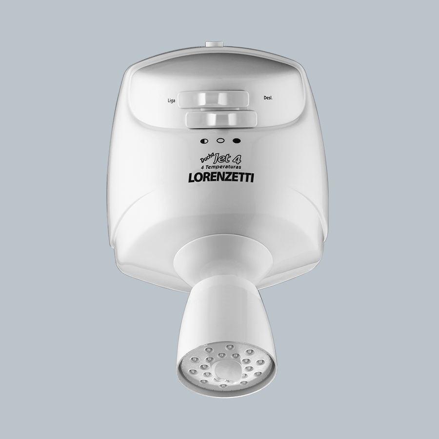 DUCHA LORENZETTI JET-SET 4 BRANCA 220V 6800W