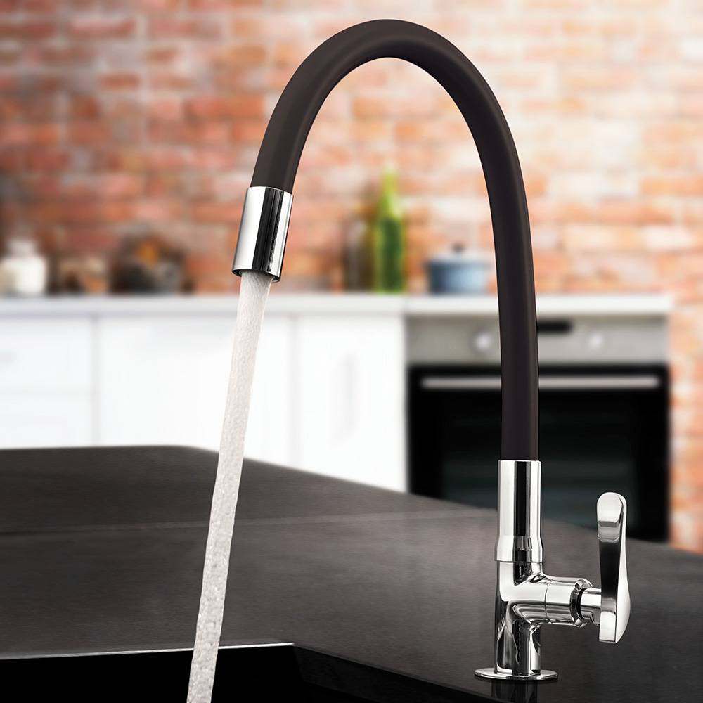 TORNEIRA LORENZETTI 1177 B27 PIA FLEX BLACK MESA