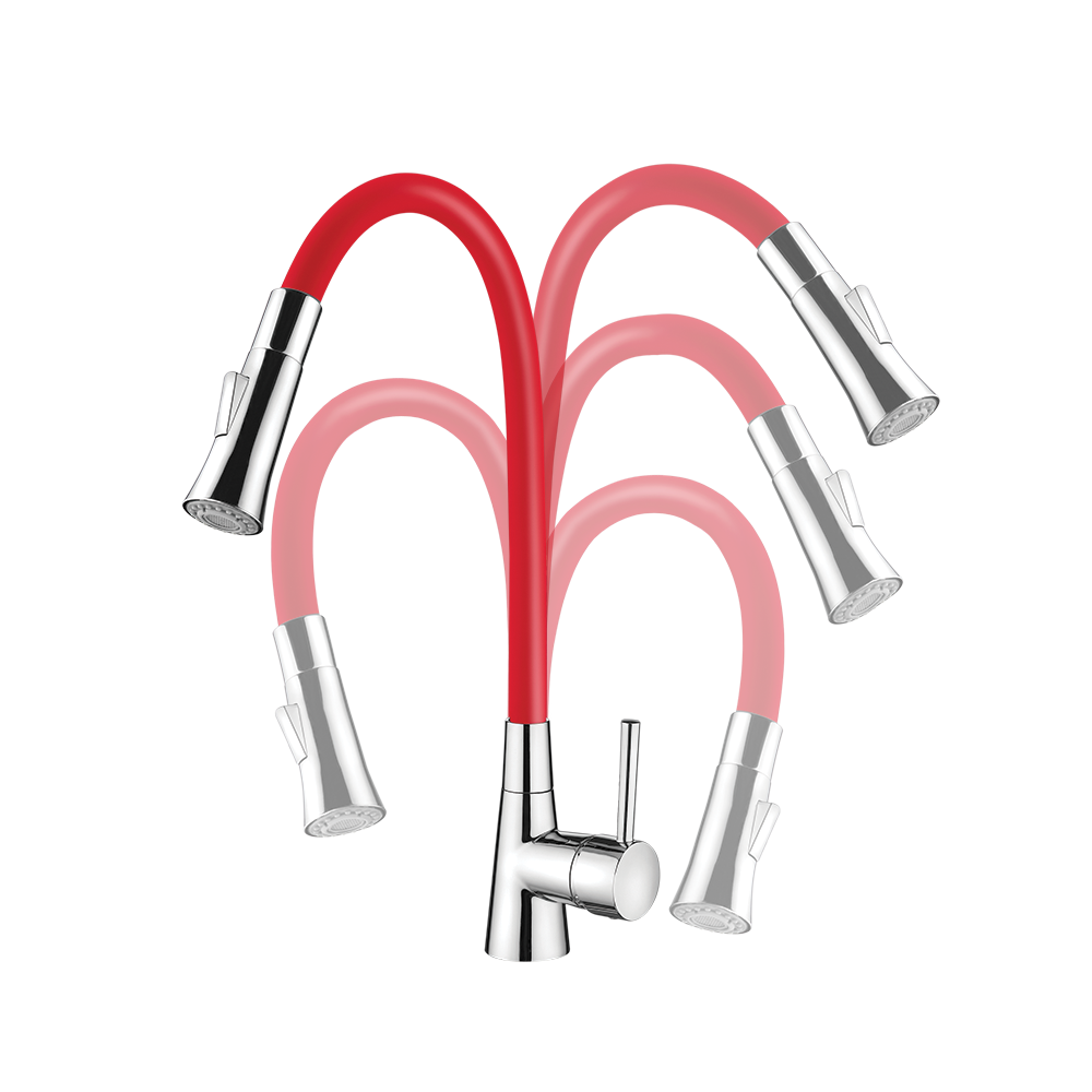 TORNEIRA LORENZETTI 2257 B-27 MISTURADOR PIA MONOCOMANDO FLEX BLACK