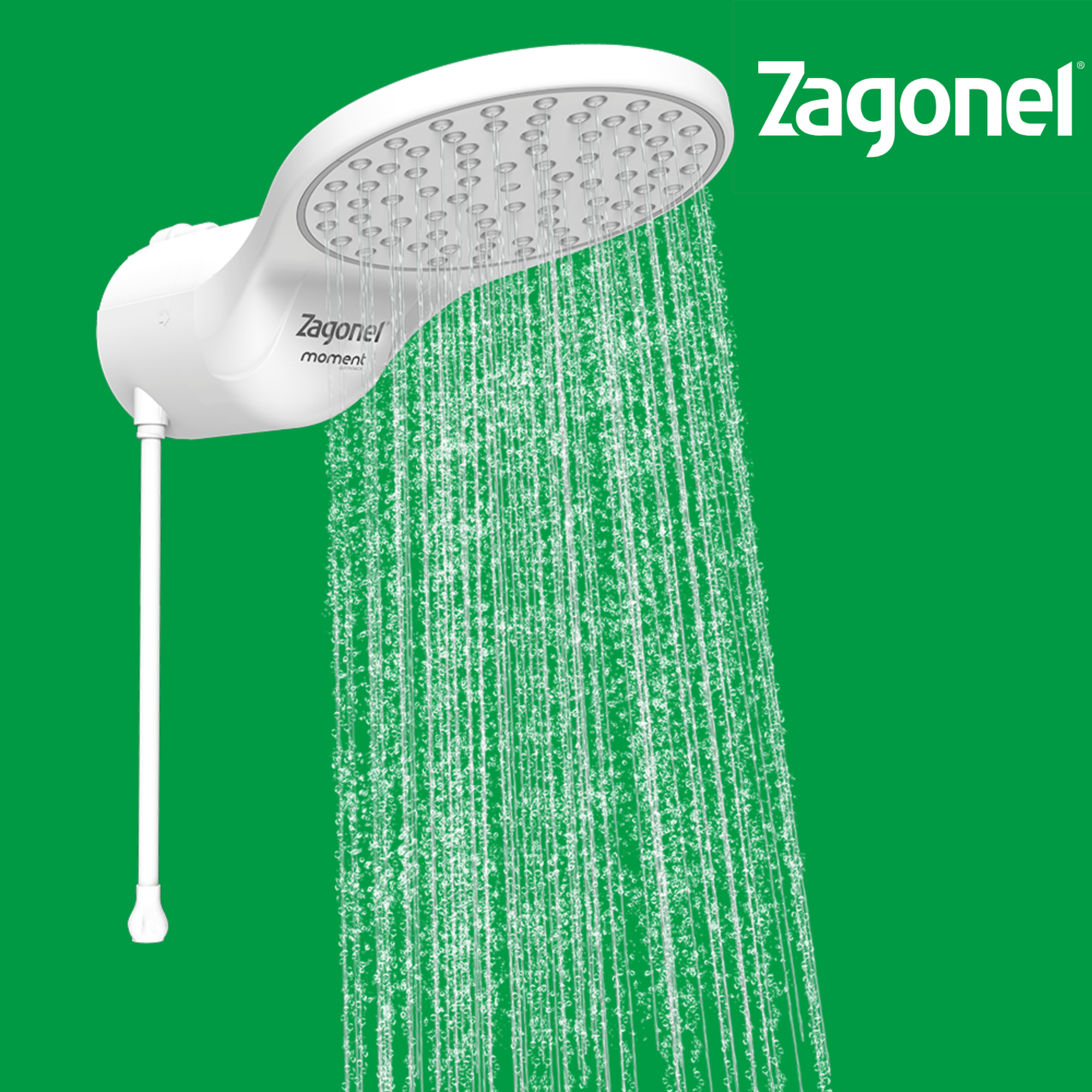 DUCHA ZAGONEL MOMENT ELETRONICA 220V 7500W BRANCA