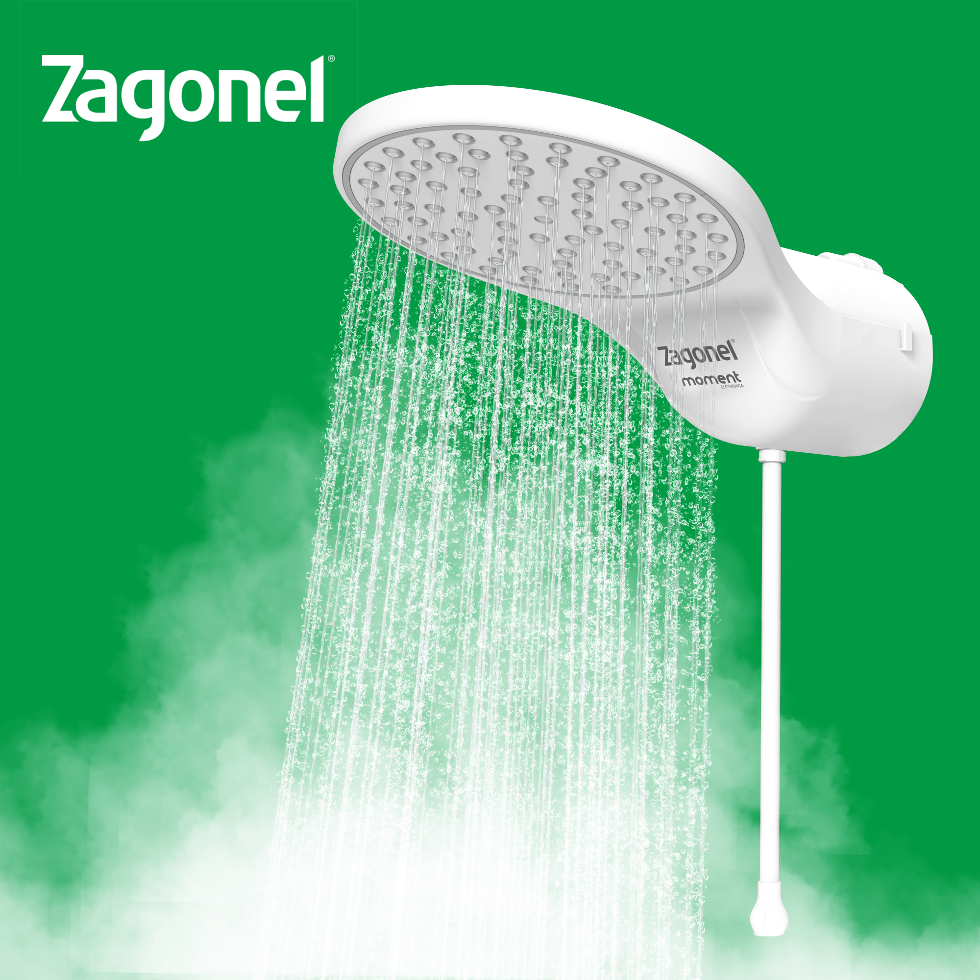 DUCHA ZAGONEL MOMENT ELETRONICA 220V 7500W BRANCA