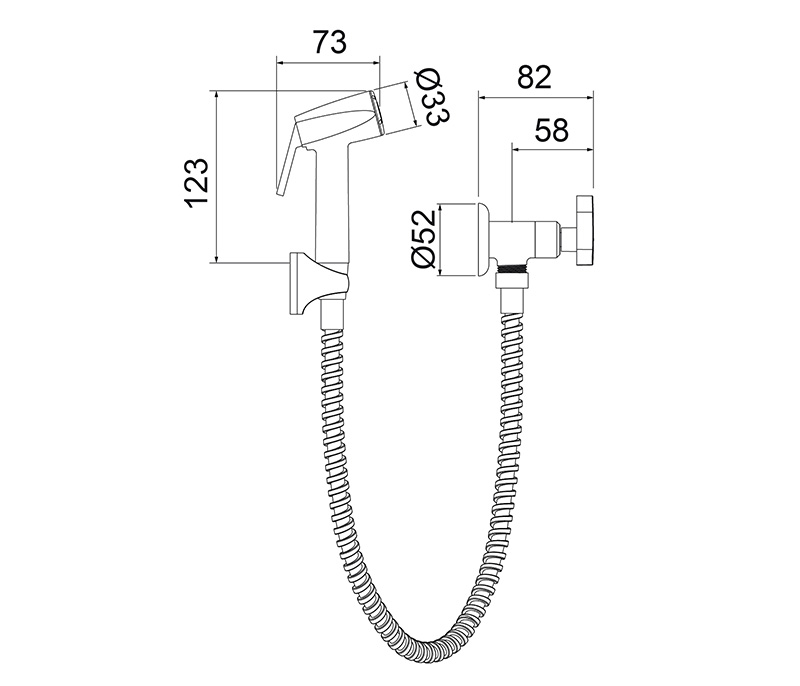 DUCHA HIGIENICA LORENZETTI 1984 C-33