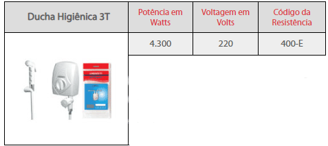 DUCHA HIG. LORENZETTI 220V 4300W