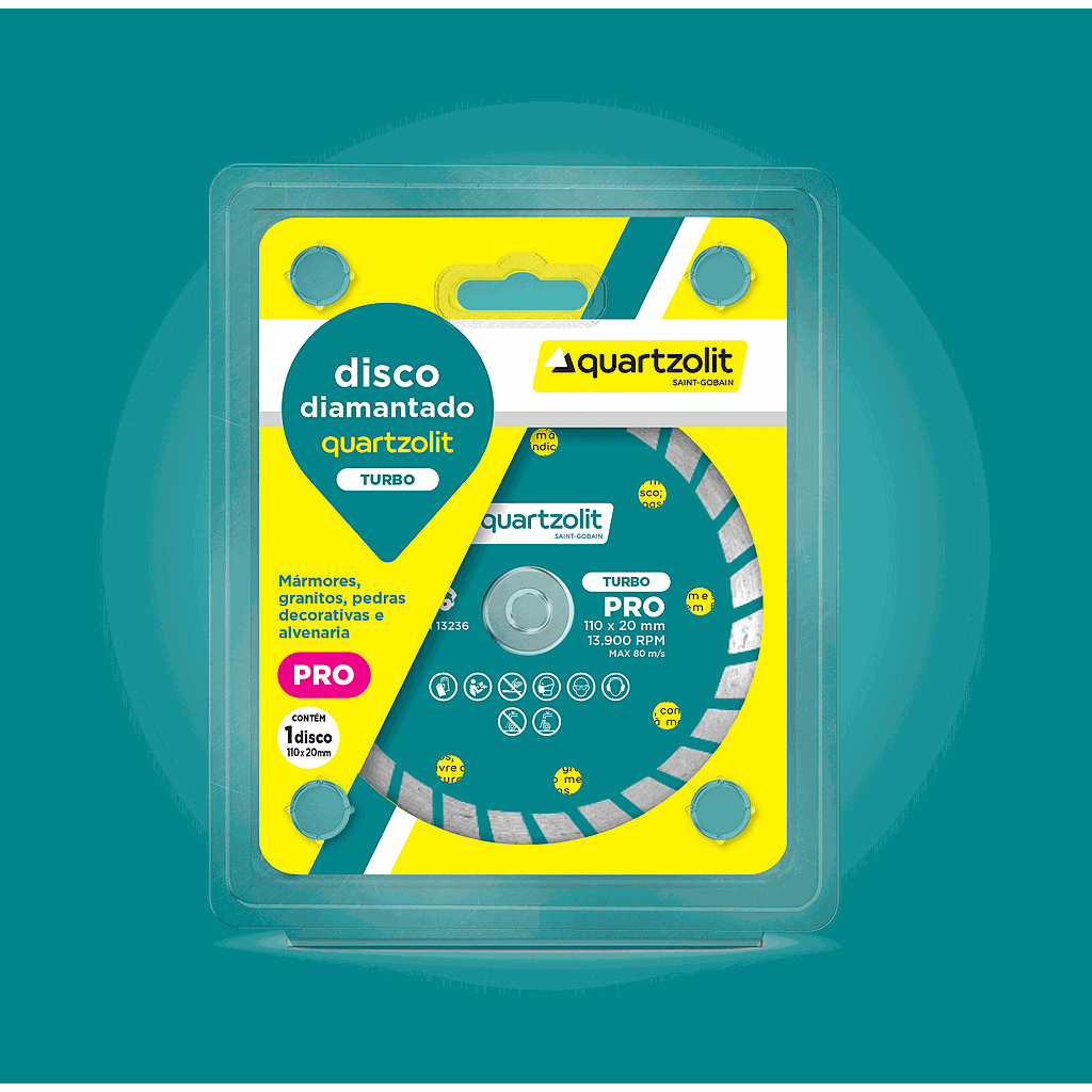 DISCO DIAM. QUARTZOLIT TURBO