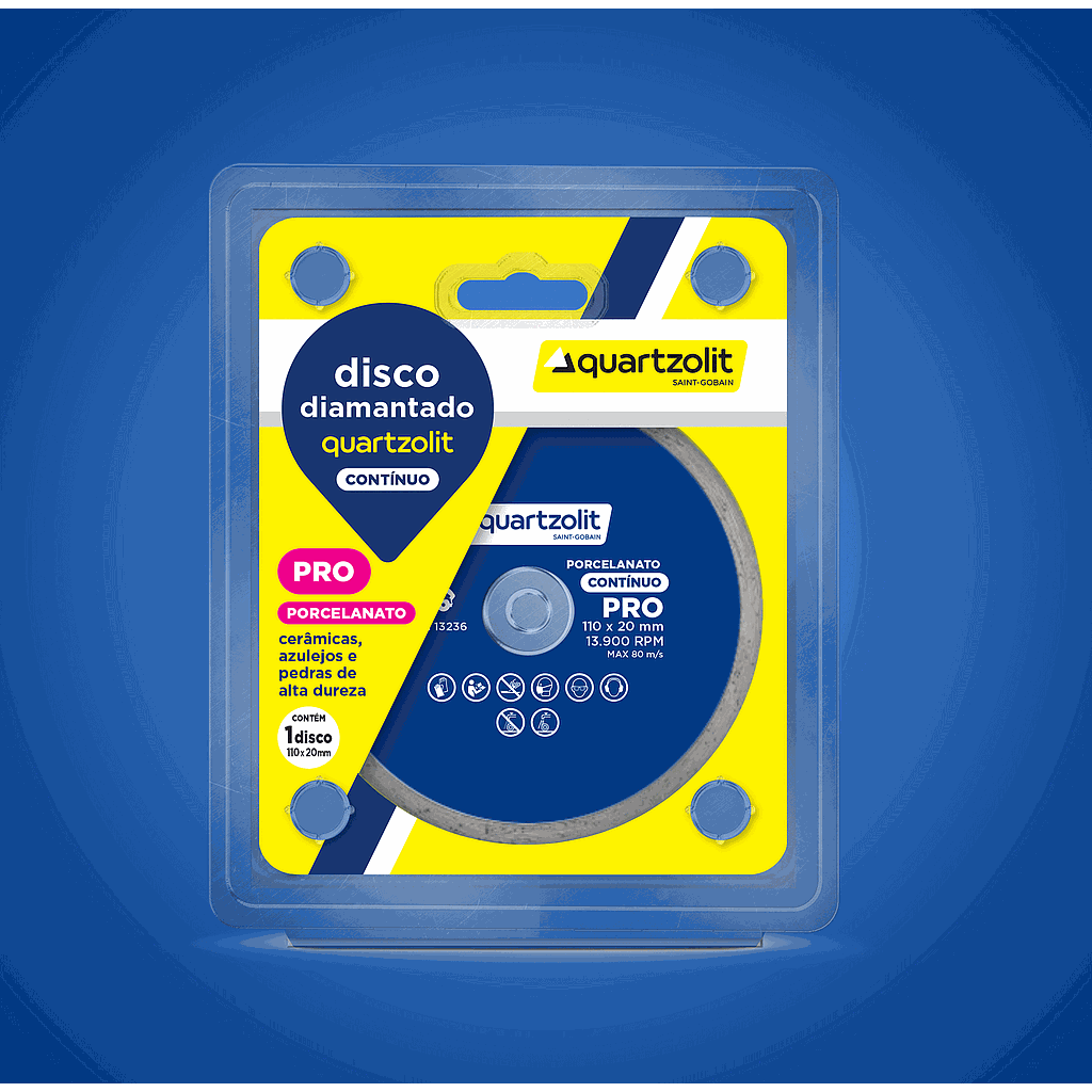 DISCO DIAM. QUARTZOLIT CONTINUO