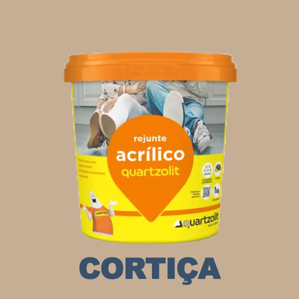 REJUNTE QUARTZOLIT (ACRILICO) CORTICA 1,0 KG