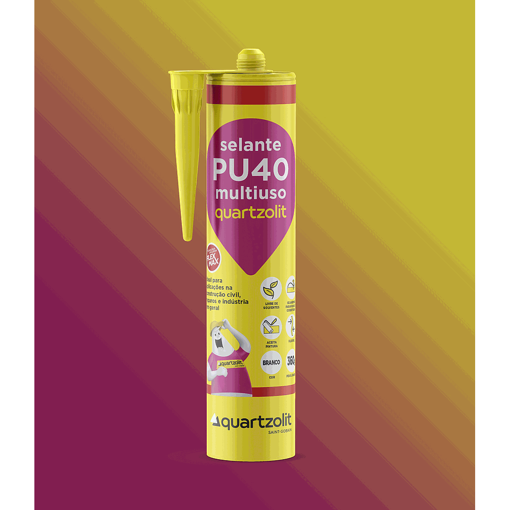 SELANTE PU40 QUARTZOLIT 360GR BRANCO