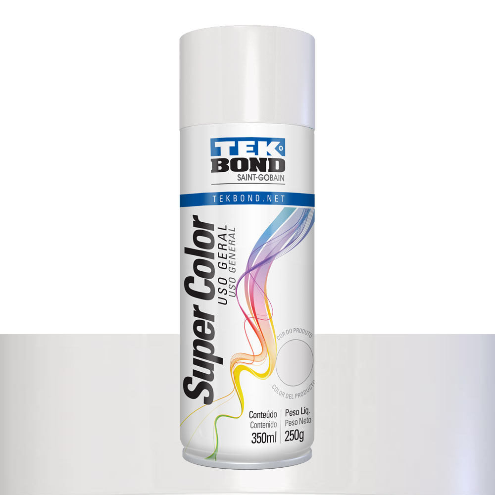 TINTA SPRAY TEK BOND GELO 350ML/250GR