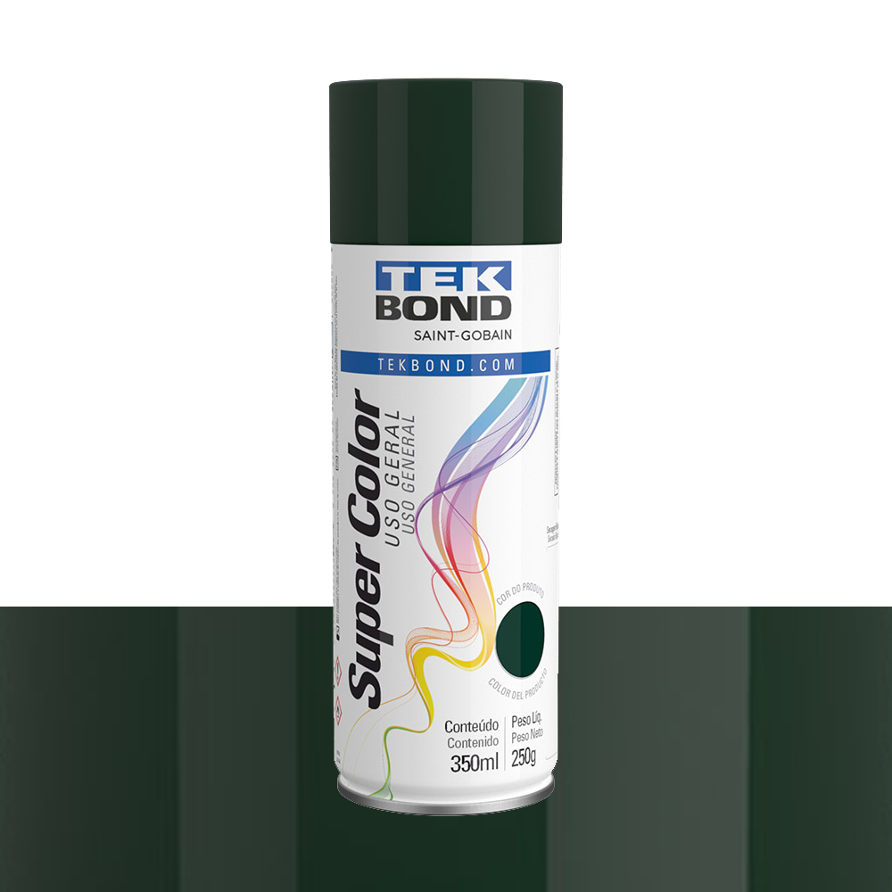 TINTA SPRAY TEK BOND VERDE ESCURO 350ML/250GR
